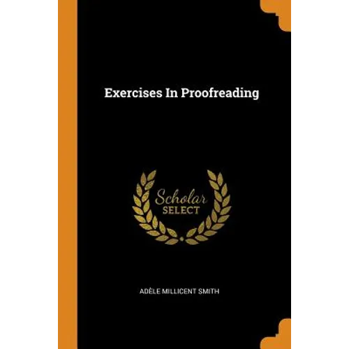 Exercises in Proofreading