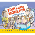 Five Little Monkeys Reading in Bed