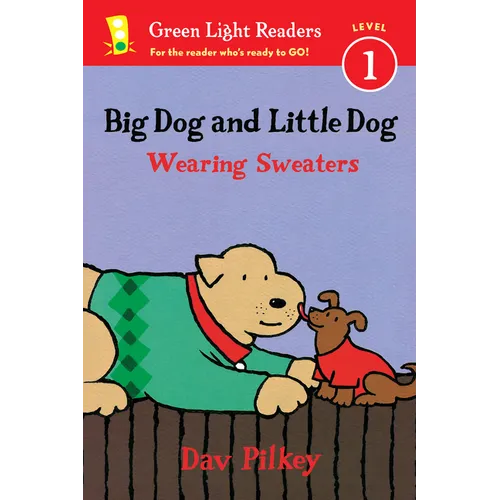 Big Dog and Little Dog Wearing Sweaters