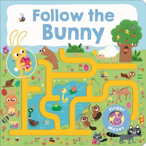 Follow Me Maze Books: Follow the Bunny