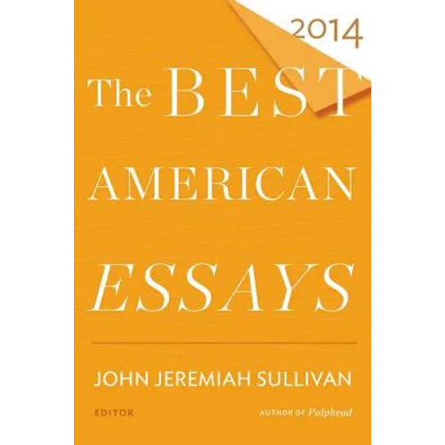 The Best American Essays 2014