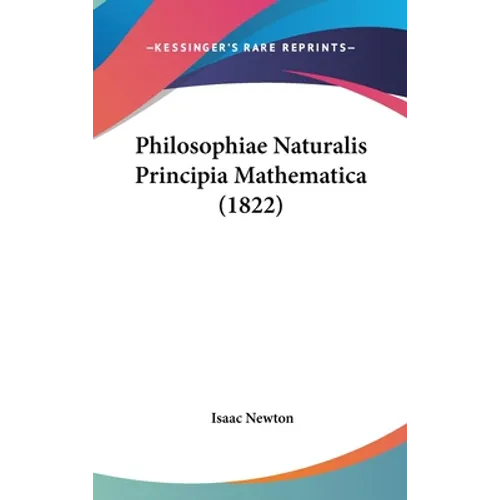 Philosophiae Naturalis Principia Mathematica (1822)