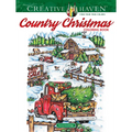 Creative Haven Country Christmas Coloring Book