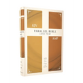 KJV, Amplified, Parallel Bible, Large Print, Hardcover, Red Letter Edition: Two Bible Versions Together for Study and Comparison
