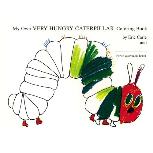 My Own Very Hungry Caterpillar Coloring Book