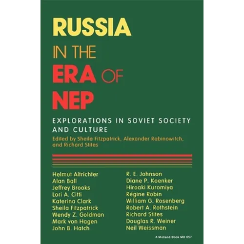 Russia in the Era of NEP
