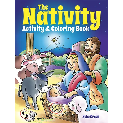The Nativity Activity & Coloring Book