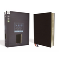 Nasb, Thinline Bible, Giant Print, Bonded Leather, Black, Red Letter Edition, 1995 Text, Comfort Print