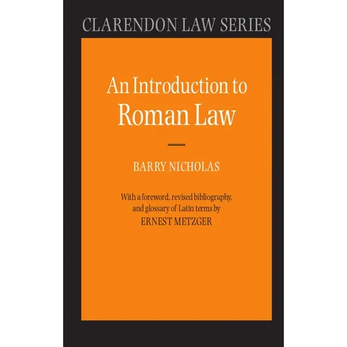 An Introduction to Roman Law