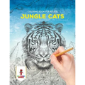 Jungle Cats: Coloring Book for Adults