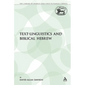 Text-Linguistics and Biblical Hebrew