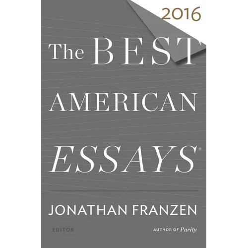 The Best American Essays 2016