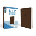 NIV, Value Thinline Bible, Imitation Leather, Brown