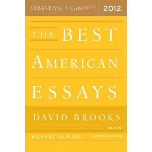 The Best American Essays 2012