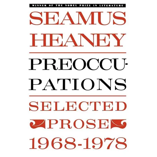 Preoccupations: Selected Prose, 1968-1978