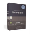 Nasb, Pew and Worship Bible, Hardcover, Blue, 1995 Text, Comfort Print