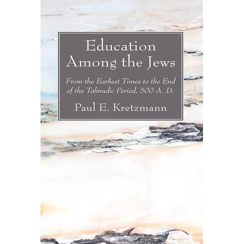 Education Among the Jews