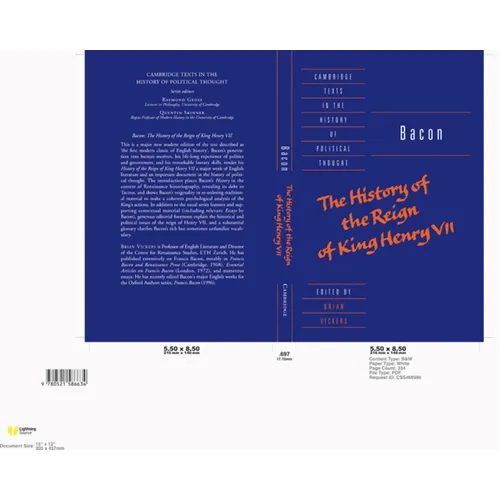 Bacon: The History of the Reign of King Henry VII and Selected Works