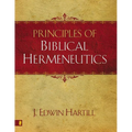 Principles of Biblical Hermeneutics