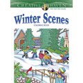 Creative Haven Winter Scenes Coloring Book