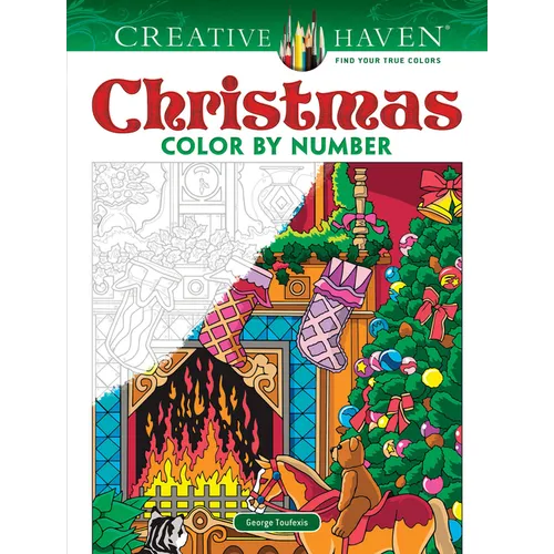 Creative Haven Christmas Color by Number
