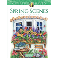 Creative Haven Spring Scenes Coloring Book