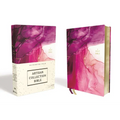 Niv, Artisan Collection Bible, Cloth Over Board, Pink, Art Gilded Edges, Red Letter Edition, Comfort Print