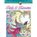 Creative Haven Birds and Blossoms Coloring Book