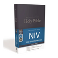 NIV, Pew and Worship Bible, Large Print, Hardcover, Blue