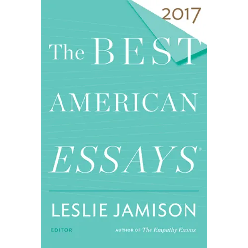 The Best American Essays 2017