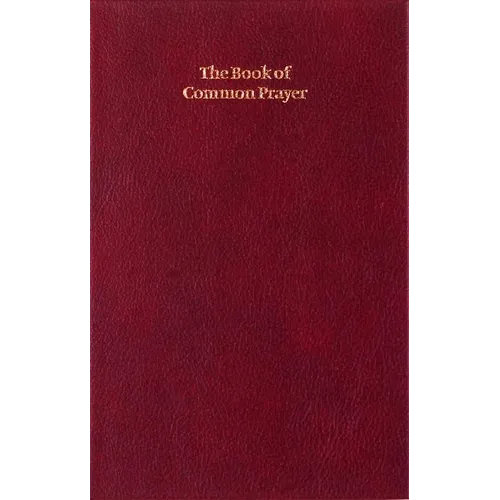 Book of Common Prayer, Enlarged Edition, Burgundy, Cp420 701b Burgundy