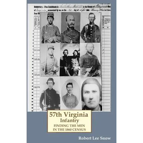 57th Virginia Infantry: Finding the Men in the 1860 Census