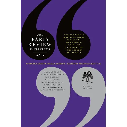 Paris Review Interviews, IV