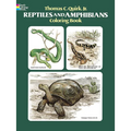 Reptiles and Amphibians Coloring Book