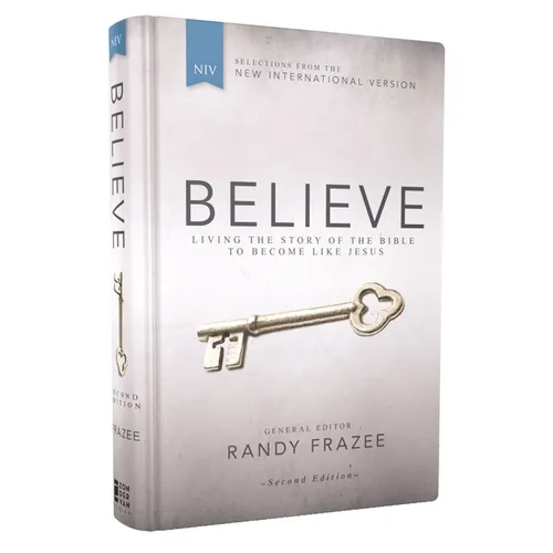 Niv, Believe, Hardcover: Living the Story of the Bible to Become Like Jesus