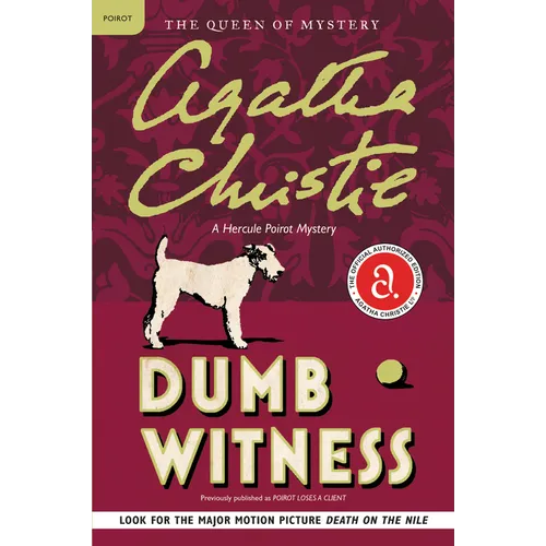 Dumb Witness: A Hercule Poirot Mystery: The Official Authorized Edition