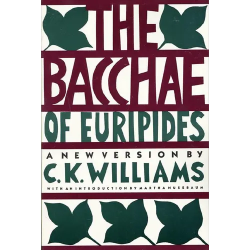 The Bacchae of Euripides