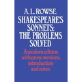 Shakespeare's Sonnets: The Problems Solved