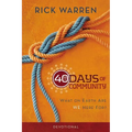 The 40 Days of Community Devotional: What on Earth Are We Here For?