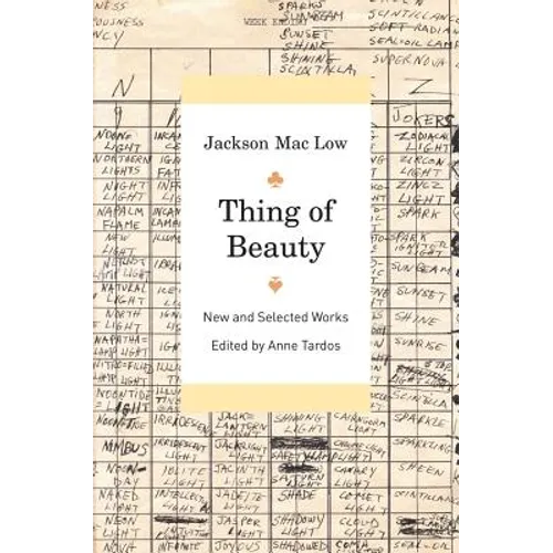 Thing of Beauty: New and Selected Works