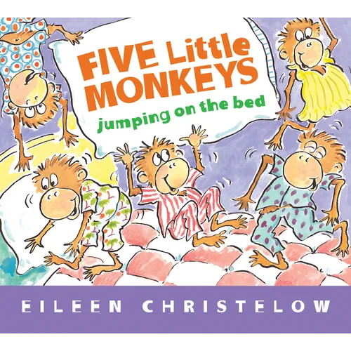 Five Little Monkeys Jumping on the Bed Padded