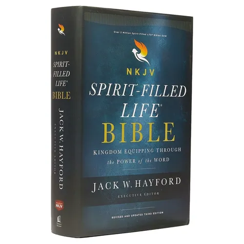 NKJV, Spirit-Filled Life Bible, Third Edition, Hardcover, Red Letter Edition, Comfort Print: Kingdom Equipping Through the Power of the Word