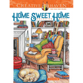 Creative Haven Home Sweet Home Coloring Book