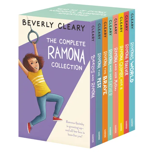 The Complete 8-Book Ramona Collection: Beezus and Ramona, Ramona and Her Father, Ramona and Her Mother, Ramona Quimby, Age 8, Ramona Forever, Ramona t