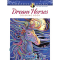 Creative Haven Dream Horses Coloring Book