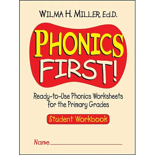 Phonics First!: Ready-To-Use Phonics Worksheets for the Primary Grades