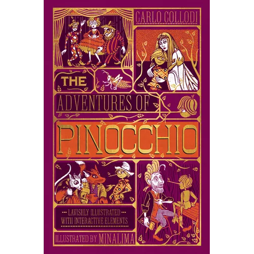 The Adventures of Pinocchio (Minalima Edition): (Ilustrated with Interactive Elements)