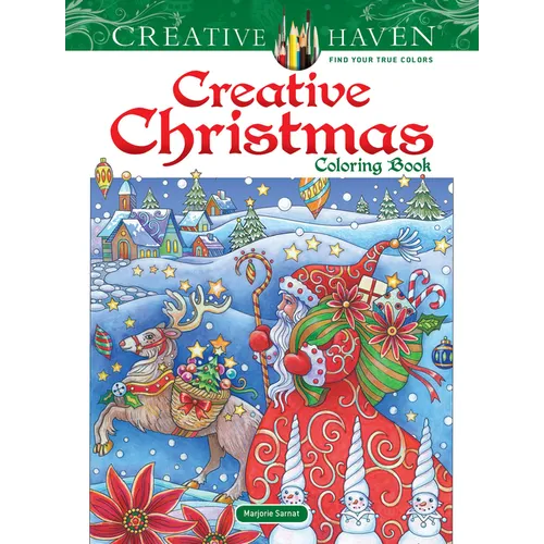 Creative Haven Creative Christmas Coloring Book