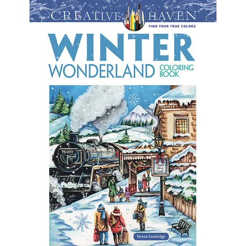 Creative Haven Winter Wonderland Coloring Book
