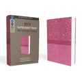 NIV, Super Giant Print Reference Bible, Giant Print, Imitation Leather, Pink, Red Letter Edition